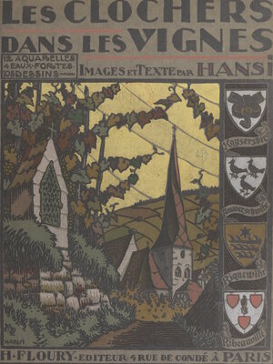 cover image of Les clochers dans les vignes